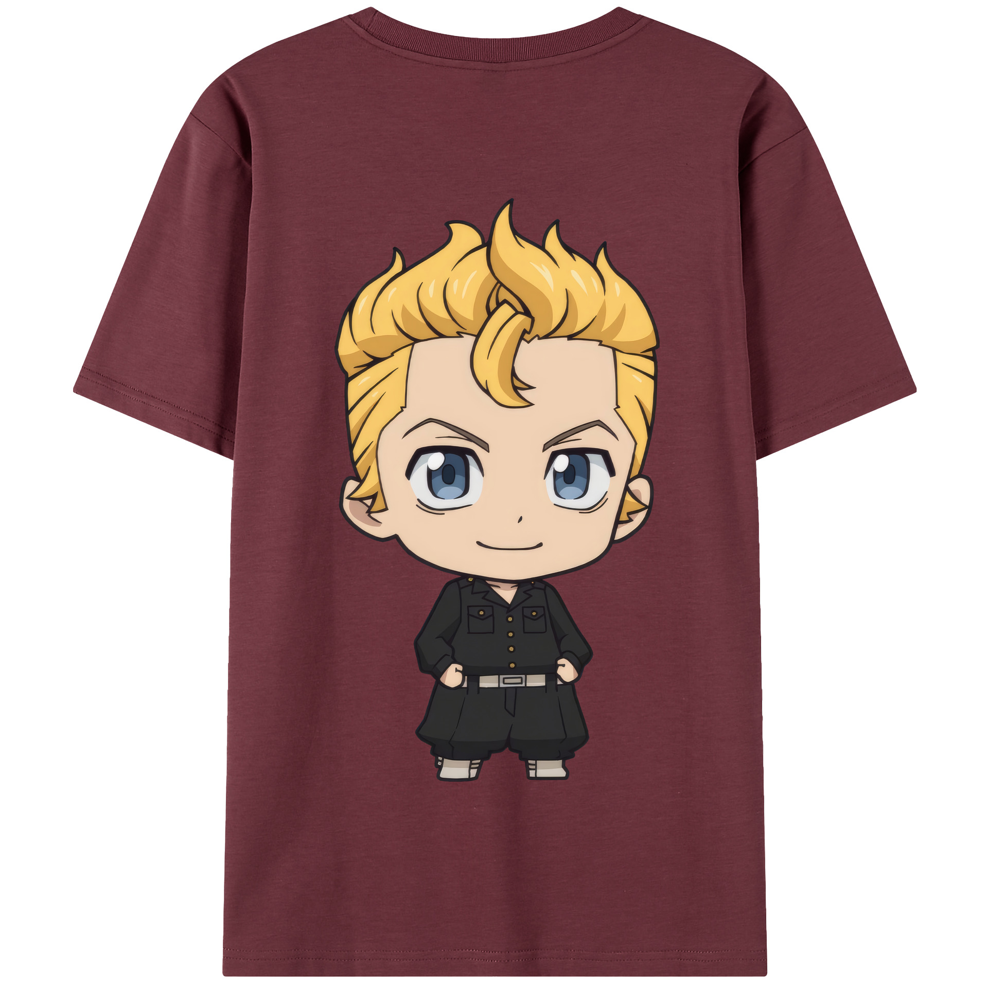 （画像用） 東京リベンジャーズ Tokyo Revengers 綿100％半袖Tシャツ（背面プリント）